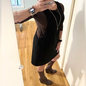 Hana San Sabae Dress Black / Jumper - Chic Layering Piece